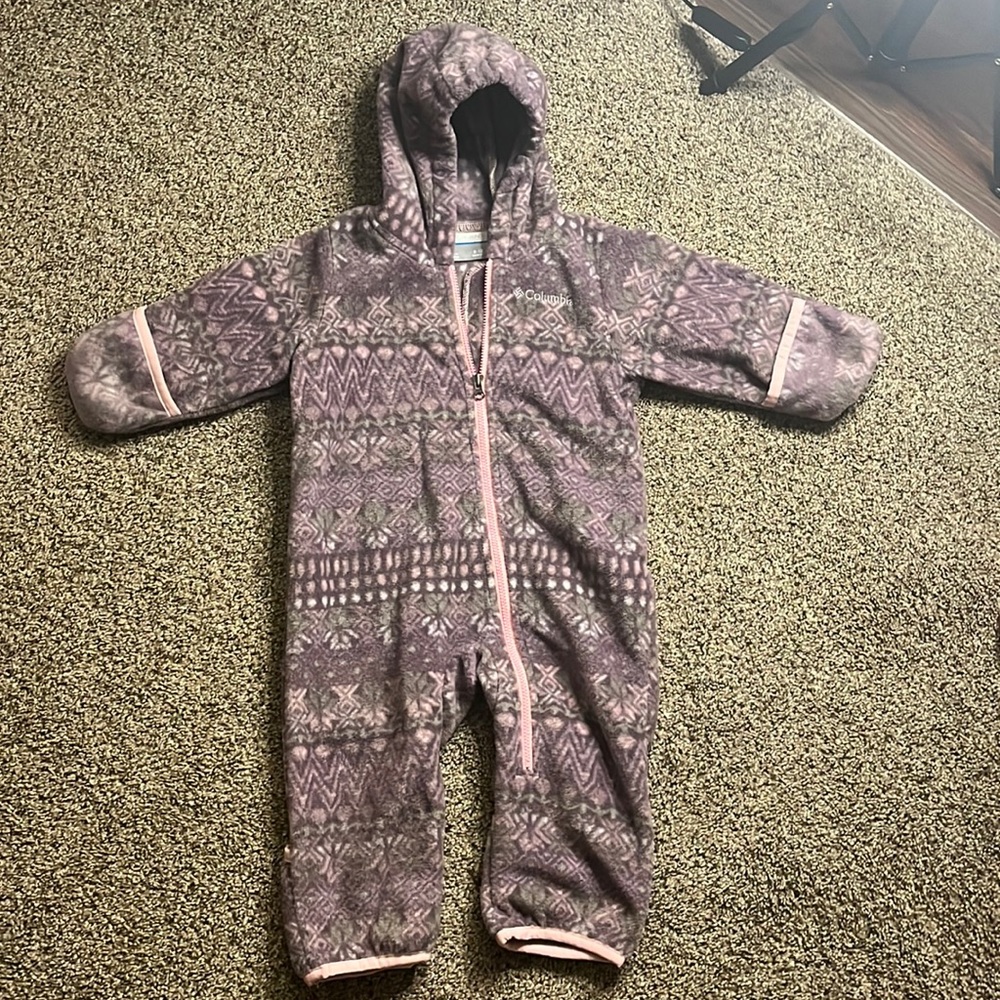Columbia fleece bodysuit